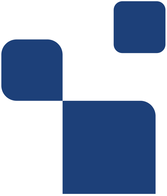 Het logo van ExcellentWebCheck met 3 bubbels